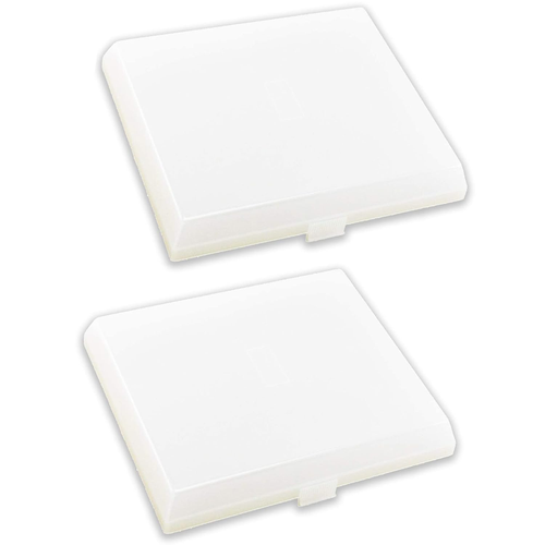 2-Pack AP5609551 8’’ X 7’’ Light Cover Compatible with Nutone, Broan, Kenmore (S - Picture 1 of 12