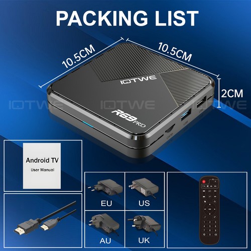 Upgraded 2025 T95 Plus Smart Android 13 TV Box Quad Core 6K 4K HD Stream Player - Picture 84 of 111