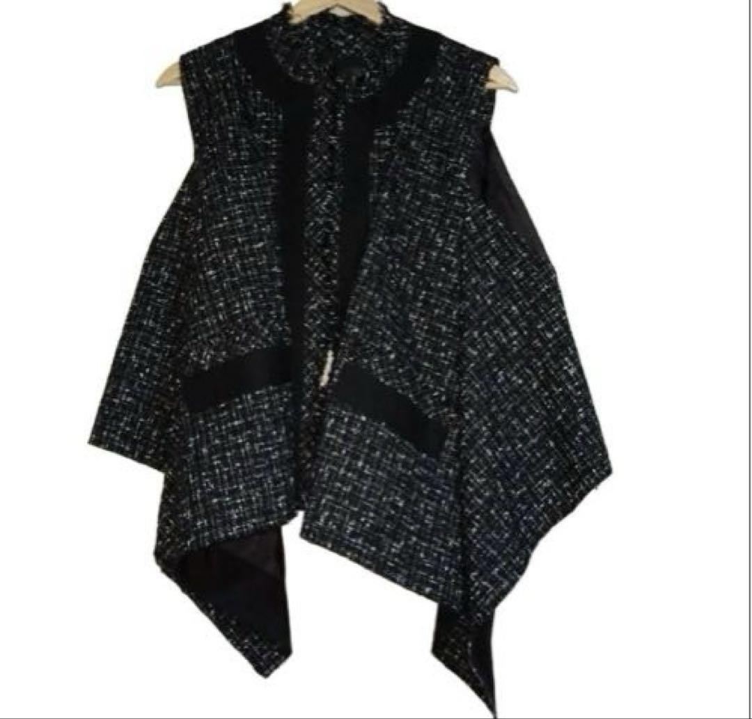 特価商品  Sacai eBay | Gilet Tweed ジャケット・アウター