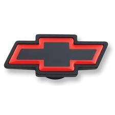 141-369 Black Crinkle Cleaner Wing Nut with Red Bowtie Logo for 1/4-20" Thread