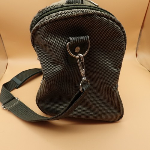 Equipo de viaje bolsa de lona equipaje de mano correa para el hombro mediana 18" gimnasio durante la noche - Imagen 7 de 14