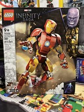 Lego 76206 Marvel Super Heroes Iron Man Figure The Infinity Saga New Rare 2022