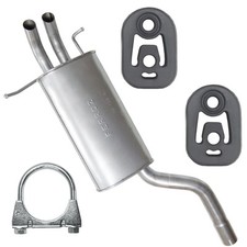 Endtopf Auspuff für Mercedes C180 C200 C230 W203 S203 1.8 2.0 Limo Kombiwagen