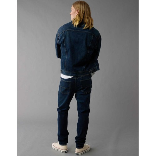 Neu mit Etikett American Eagle Outfitter AEO Herren Größe 34 34 x 32 AirFlex sportliche Passform Jeans NEU - Bild 11 von 12