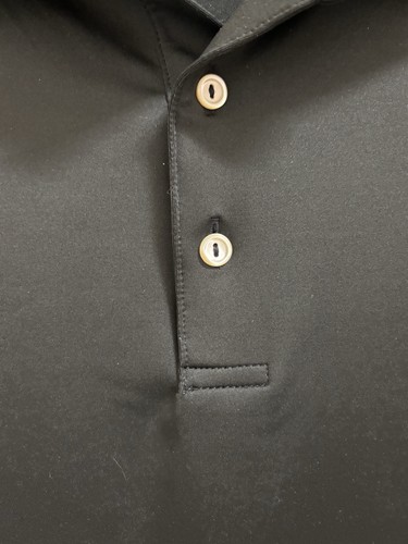 OSU Peter Millar Summer Comfort Black Polo Size Large Cowboys Oklahoma State - Picture 8 of 12