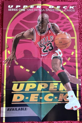 Michael Jordan 1994 Upper Deck Posters (4) 22” X 33 1/2” - Picture 2 of 4