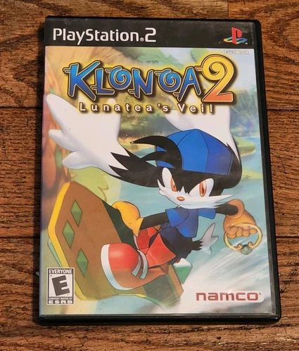 Klonoa 2 Lunatea's Veil 2001 Video Game PlayStation 2 Namco PS2