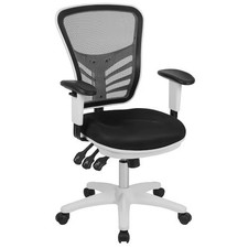 Ergonomic Mesh Office Chair High Back Desk Chair 3D Arms Multi Tilt Home+ Gaming