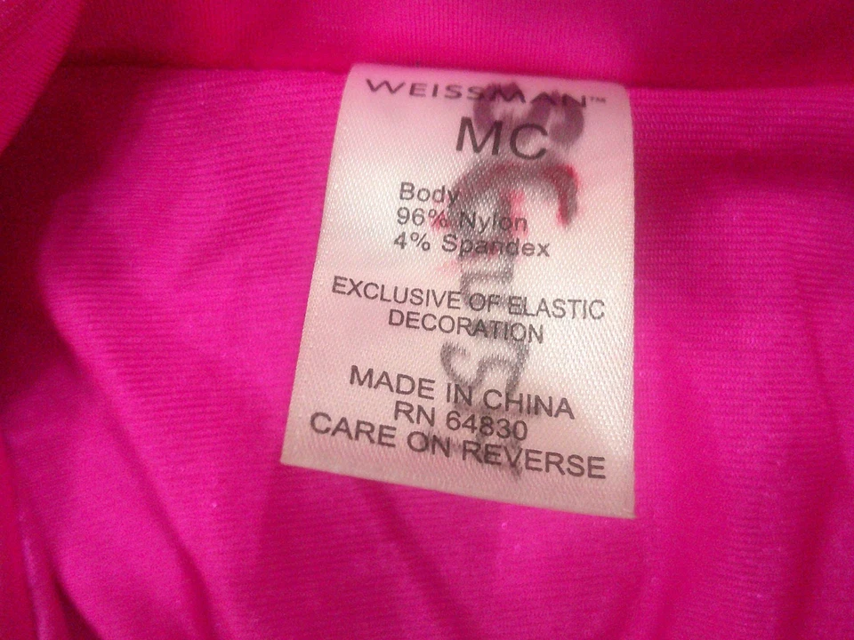 Weissman клетку розовый верхний девочки размер MC Showtime - Изображение 3 из 4