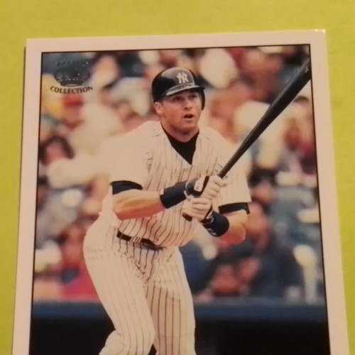 DEREK JETER - NEW YORK YANKEES - 1999  PACIFIC "CROWN COLLECTION" GOLD FOIL #190 - Picture 2 of 8
