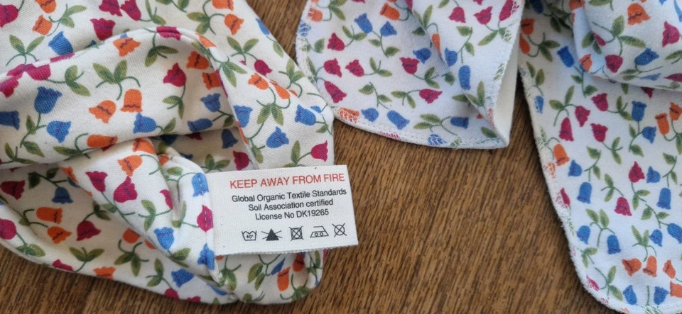 Babies 100% Organic Cotton Blanket & Hat Two Piece Set 0-6 Months EXCELLENT - Image 4 of 4