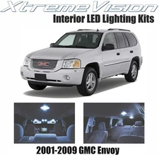 Xtremevision Interior LED for GMC Envoy 2001-2009 (9 Pieces) Cool White...