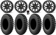 ITP Hurricane 15" Wheels Black 35" MotoRally Tires Can-Am Renegade Outlander