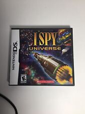 I SPY UNIVERSE NINTENDO DS COMPLETE IN BOX W/ MANUAL CIB