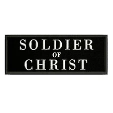 Knights Templar Cross Shield Embroidered Hook & Loop Tactical Morale Patch Jesus