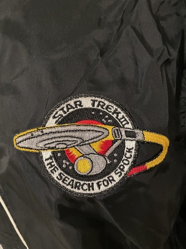 RARE 1984 Star Trek: The Search For Spock Crew Jacket Windbreaker Size Medium - Picture 11 of 17
