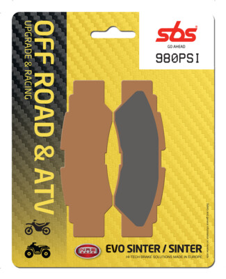 Yamaha Wolverine RMAX 4 SE 1000 2021 SBS Evo Sintered Rear Brake Pad 980PSI