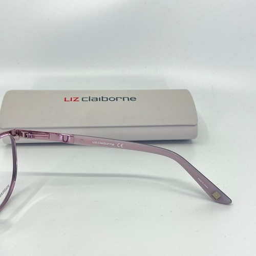 Liz Claiborne L459 RY8 Brille Lila Schildpatt Damen Gestell 48-17 130mm - Bild 8 von 12