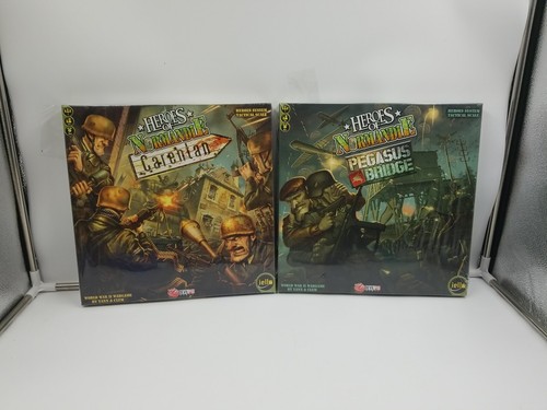 Heroes of Normandie Carentan Campaign expansion & PEGASUS BRIDGE Devil Pig Games - Picture 4 of 16