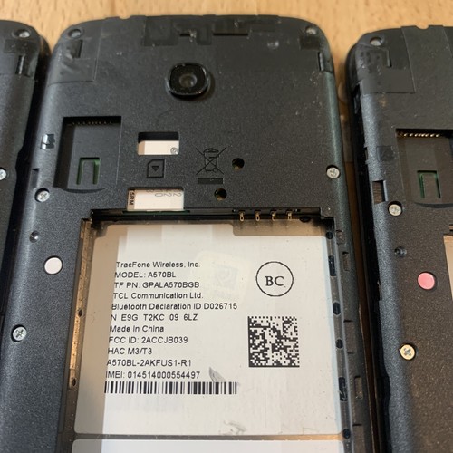 3x Alcatel OneTouch Pixi Avion LTE A570BL - 8GB - Black Simple Mobile Smartphone - Picture 6 of 7
