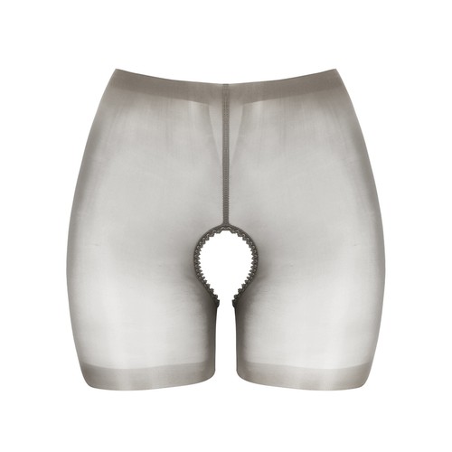 Women's Naughty Hotpant Mesh See Through Open Gusset Lingerie Pantie Boyshort - Picture 9 of 59