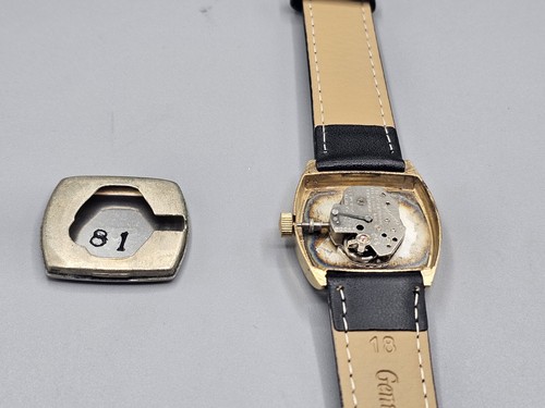 Vintage Tomony Seiko TV Style Unisex 29mm Gold Tone Manual Wind Dress Watch - Picture 8 of 12