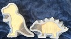 NEW sealed Dinosaur Mirrors Free Standing