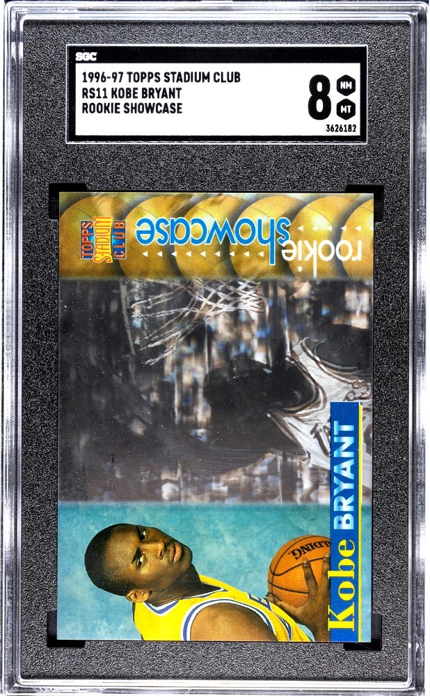 その他 1996 Topps Stadium Club Rookie Showcase 1996-97 Topps Stadium Club Kobe Bryant Rookie Showcase RS11
