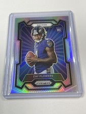 2023 Panini Prizm Zay Flowers Rookie Silver Variation #317!