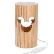 Mickey Mouse Icon Wood Desk Lamp   Mickey Mouse Home Collection Brand New