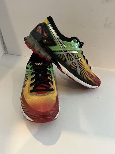 Asics Gel Kinsei 6 T644N Athletic Running Shoes Sneakers Jamaica Mens Sz 7.5 EuC - Picture 9 of 11