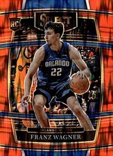 2021-22 Panini Select Orange Flash Prizm #15 franz Wagner Rc Rookie