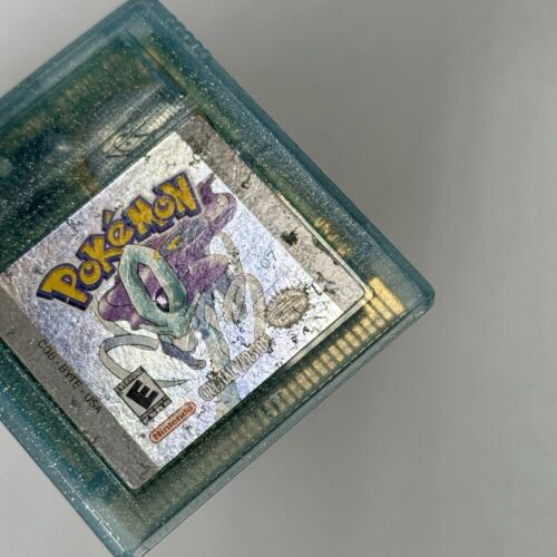 Pokemon Kristall Komplett Shiny Pokedex Nintendo GBC Original Neu Batterie Spart - Bild 6 von 17