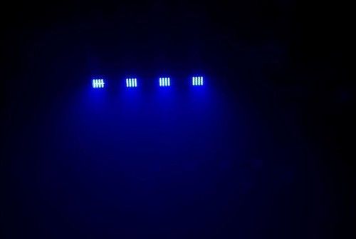 (6) Chauvet COLORSTRIP MINI LED DJ Light Bar Effect Color Strips+DMX Controller - Picture 10 of 11
