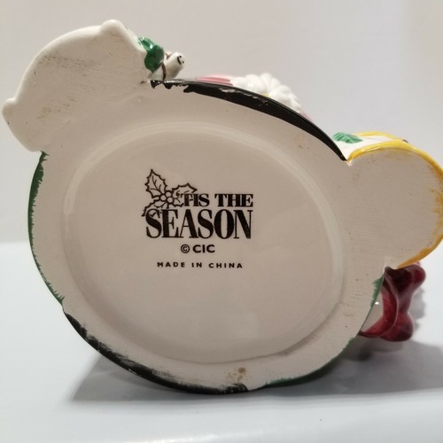 VINTAGE Style Ceramic Nutcracker MUG 3D HAND PAINTED FESTIVE HOLIDAY CUP 16OZ  - Picture 5 of 7