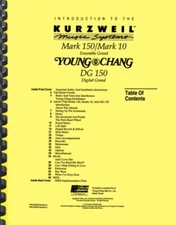 Kurzweil Mark 10 150 OWNER'S MANUAL