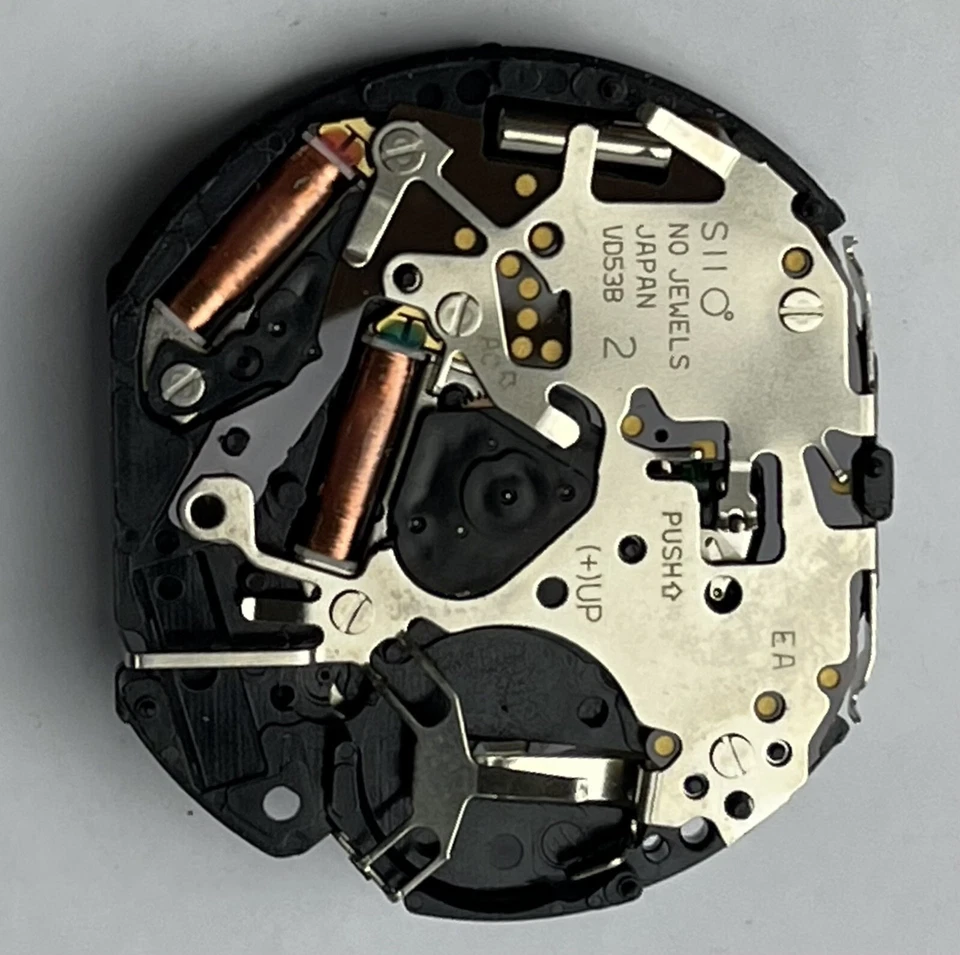 Calendario HATTORY VD53B Usado Funciona 3H Foto 3 de 3