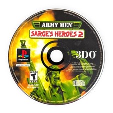 Army Men Sarge’s Heroes 2 PlayStation PS1 Game - Disc Only - Tested