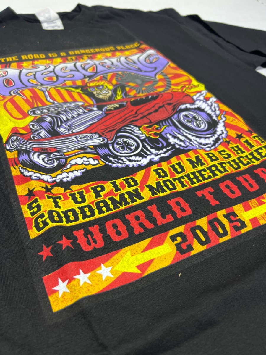 THE OFFSPRING LONG SLEEVE TOUR 2005 T-SHIRT NEW OFFICIAL TEE