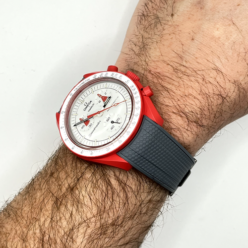 Watch Straps for Omega X Swatch MoonSwatch Mission to Mars - Moon watch - Picture 72 of 115