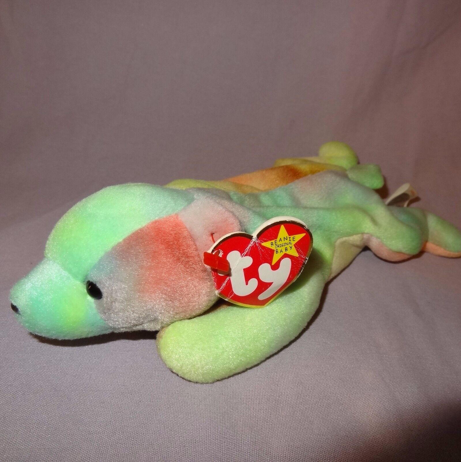 Sammy Bear 1999 Ty Beanie Babies Plush Stuffed Animal 9 long Errors Sammy Bear 1999 Ty Beanie Babies Plush Stuffed Animal 9 long Errors