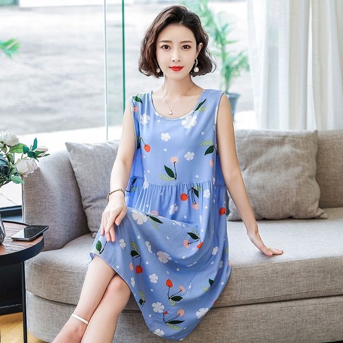 Oversize Women's Sleepwear Pajamas Sleep Shirt Nightgown Nightshirt Dress Wear - Picture 8 of 39