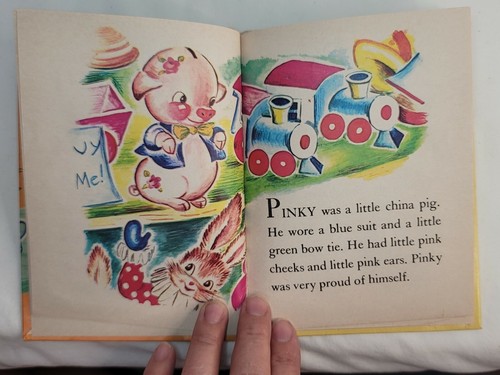 1949 The Little China Pig by Dorothy Dickens Rawls Jr-Elf-Bk #8059 Rand McNally - Picture 5 of 12