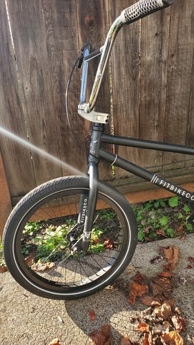 Fitbikeco Black Full Size BMX Bike 20" Tires - Picture 2 of 6