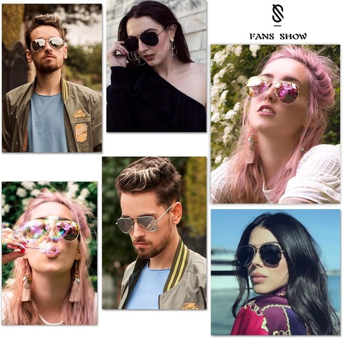 58mm Classic Polarized Aviator Sunglasses - Perfect for Outdoor Activities - Picture 7 of 8