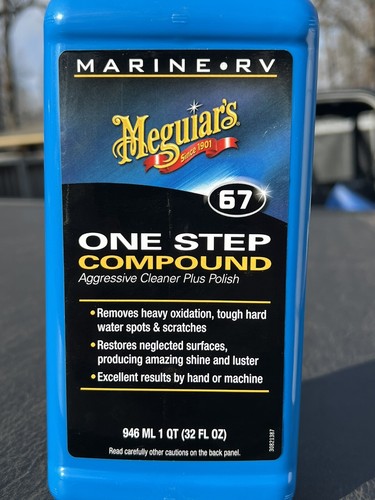 Meguiar's M6732 Marine One-Step Gel Coat Restoration Compound (32 oz.) - Picture 9 of 15