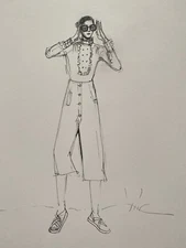 fashion illustration Original Sketch