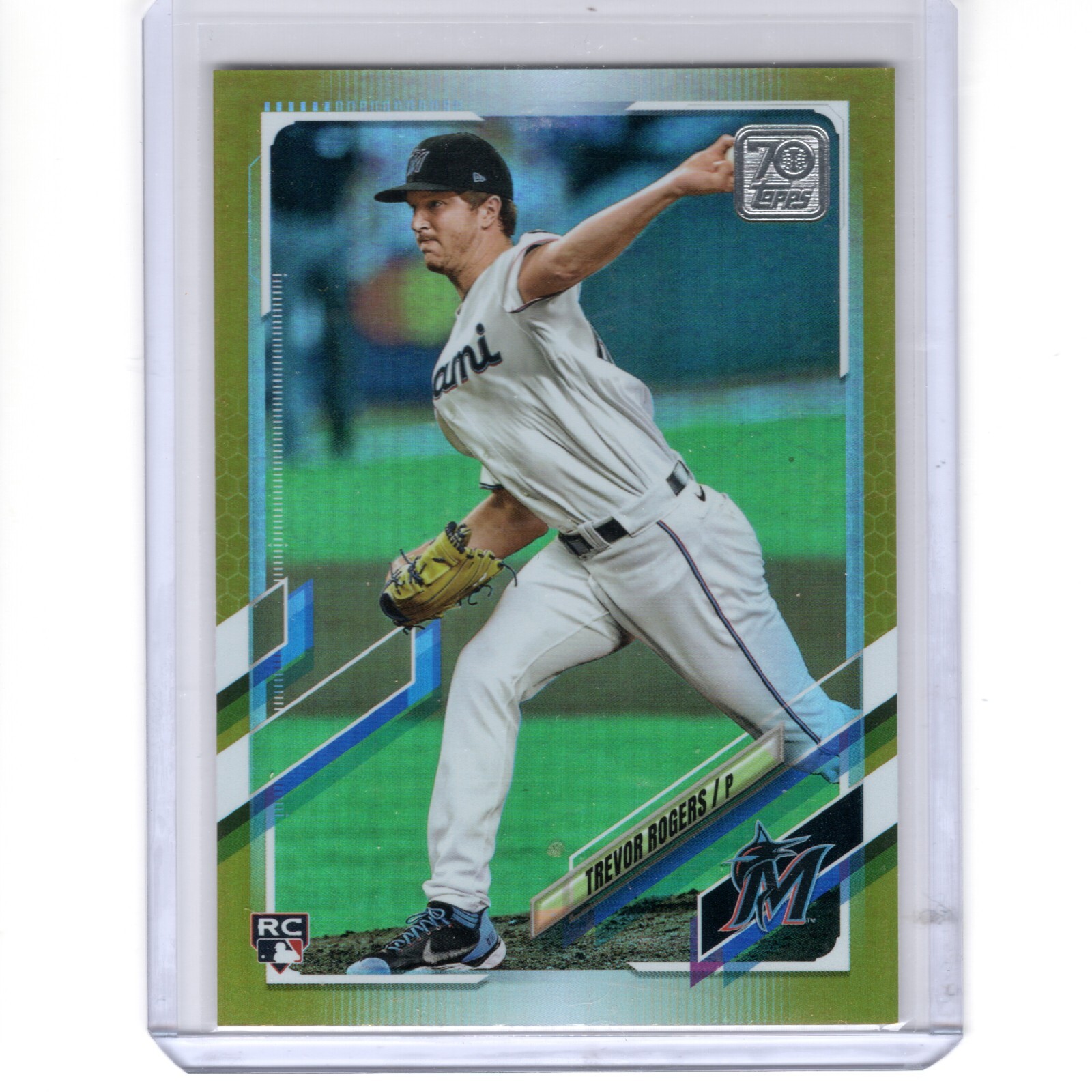 2021 Topps - Trevor Rogers #563 Gold Foil (RC) Baltimore Orioles Marlins