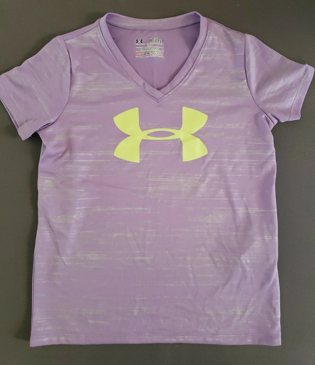 Purple under armour t shirt 2025