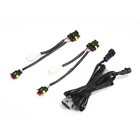 AlphaRex Converter for 22-25 Toyota Tundra Sequoia Stock Reflector LED Headlight